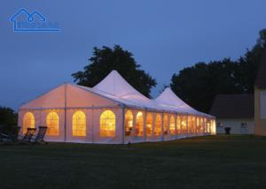 China Aluminum Traditional Wedding Marquees , Wedding Ceremony Tents UV Resistant wholesale
