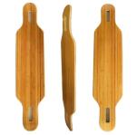 YOBANG 39inch 41inch freeride bamboo maple longboard decks with fiber glass