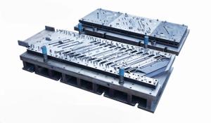 China Stamping progressive dies made of SKD11 , Misumi punch​es and dies , stamping material SECC wholesale