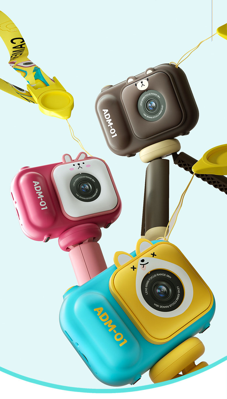 32GB SD Card Kids Camera for Boys ABS Digital Camera Toddler Toys Christmas Gifts