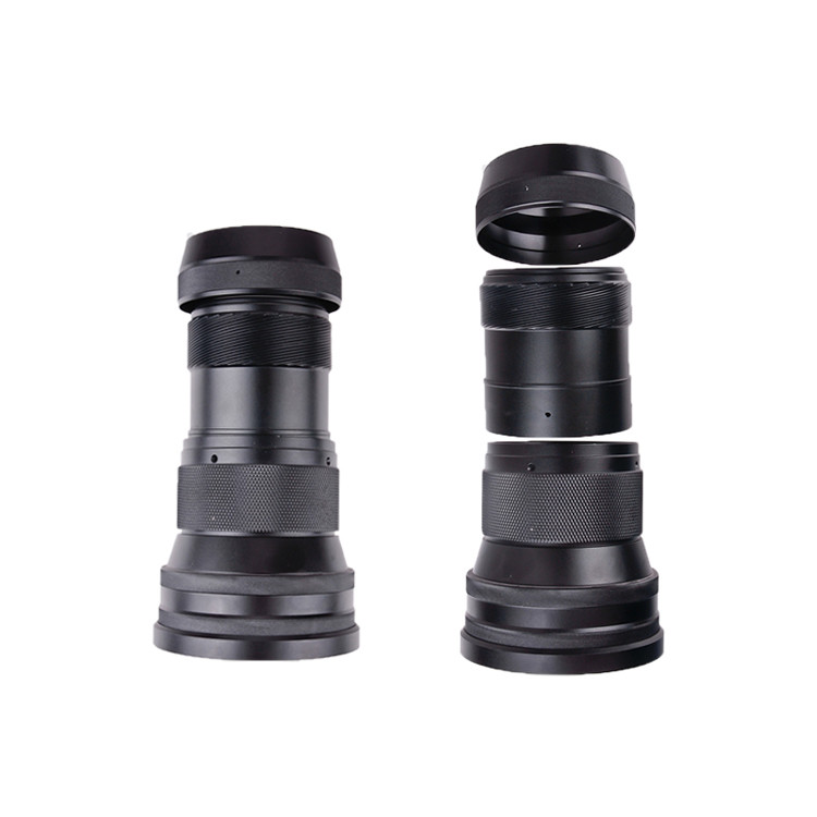 Micro Machining Anodized Steel Aluminum Derlin Camera Spare Parts