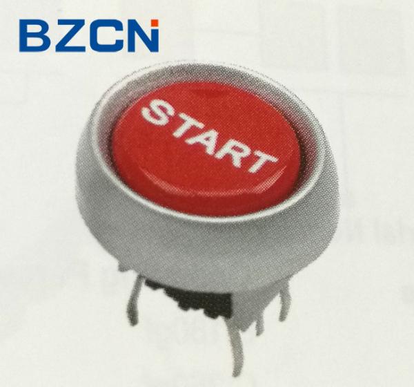 Quality 5 Pin LED Tact Switch Red Push Button Momentary Operation For Office Equipment for sale
