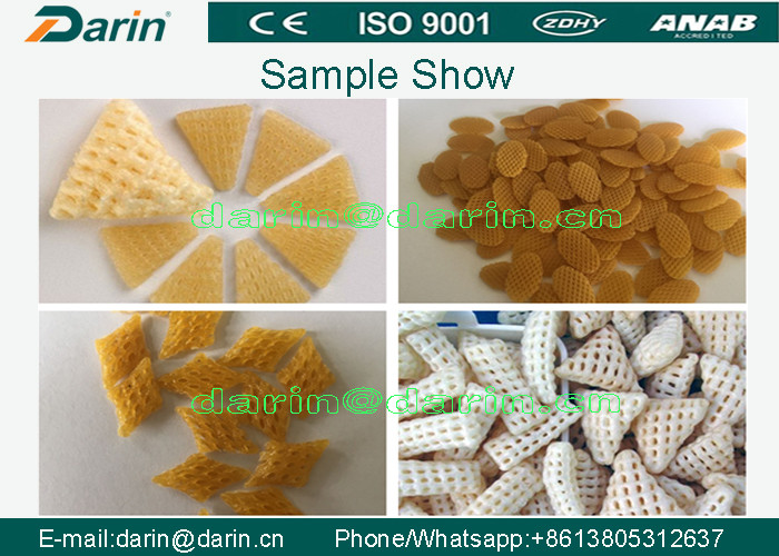 Potato Starch 3D Snack Extruder Machine , biscuit making machine