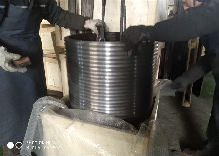 Safety Flexibility Rope Spooling System Lebus Sleeve For Winch Drum