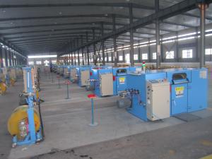 China Bare Copper Wire Bunching Machine / Double Twist Cable Bunching Machine wholesale