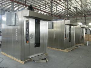 China 32 Trays Diesel Rotary Oven With Two Free Charge Trolley wholesale