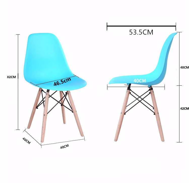 Multicolor fashion plastic garden chair