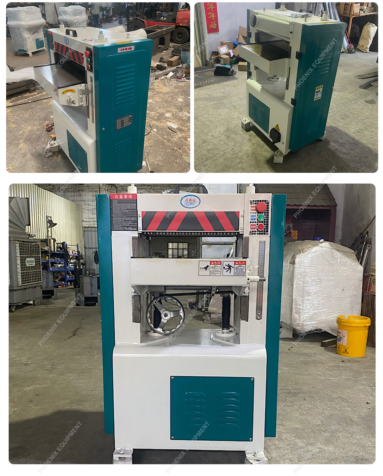 Multifunctional Single Side Conveyor Belt Planing Machine for Building Material Shops