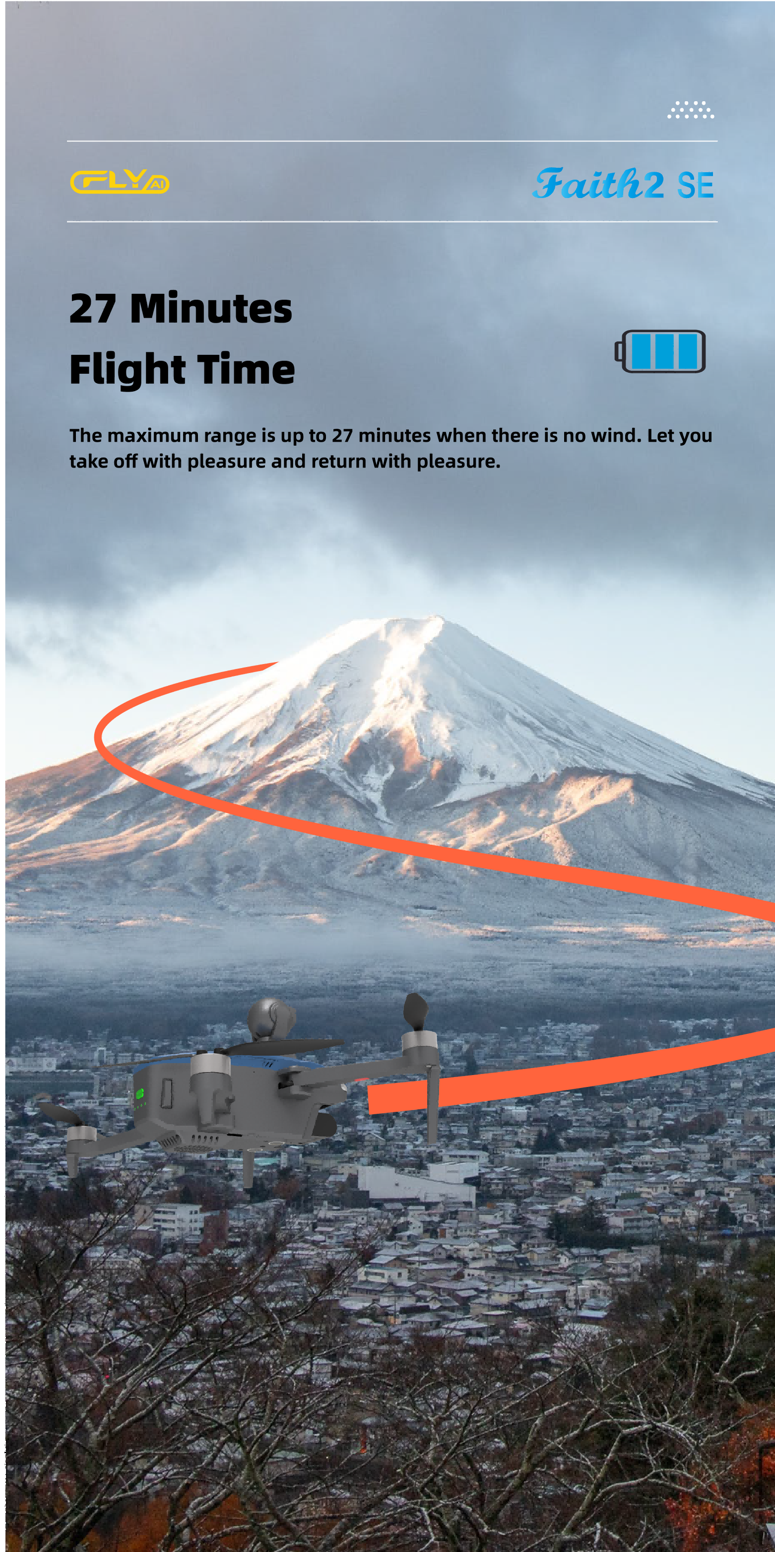 Cfly Faith 2se 27mins Fly Professional Long Distance Range Obstacle Avoidance Gps Rc Quadcopter 4k Hd Camera Fpv Drone 2.4g