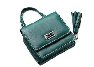 China Fashion Women Shoulder Pu Leather Bag , Small Size Tassel Crossbody Bag wholesale