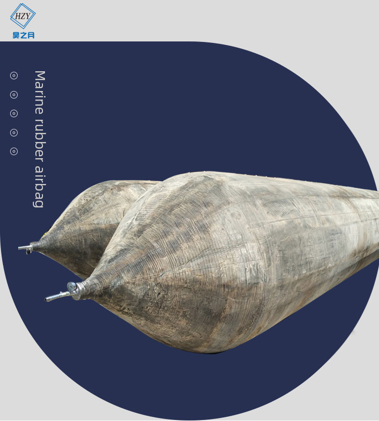 0.05-0.22mpa Ship Launching Rubber Airbag Pneumatic Marine