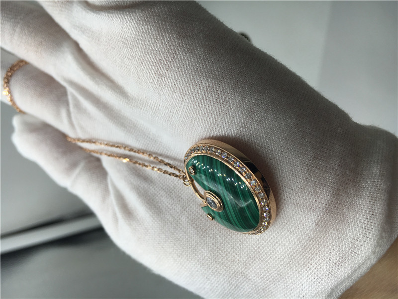 Malachite High End Custom Jewelry Amulette De Necklace For Women