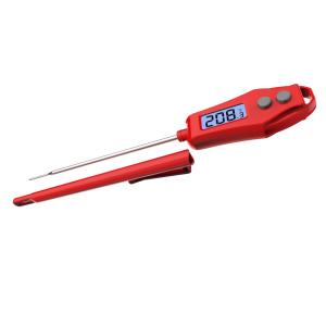 China pen style digital pocket meat thermometer long probe straight wholesale