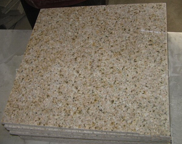 Natural G682 Granite Stone Slabs Rusty Pink Granite With Polished Surface
