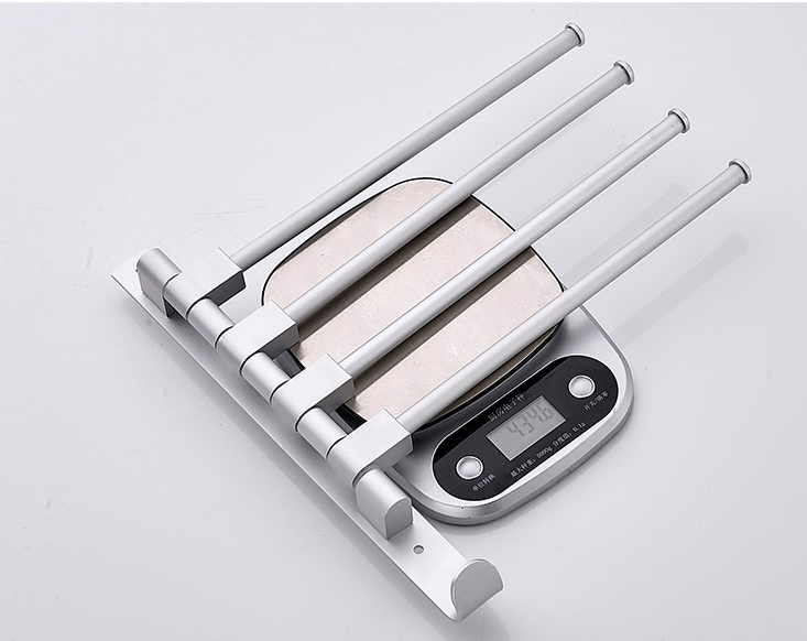 Multi - Function Bathroom Towel Rack Wall Hanging Towel Storage Rack