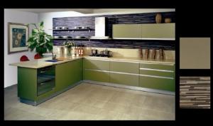 China Coloured MFC kitchen cabinet wholesale