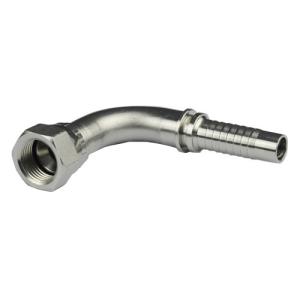 China Elbow Rotating Hydraulic Hose Fittings JIC 74 degree Cone Seat 26791 wholesale