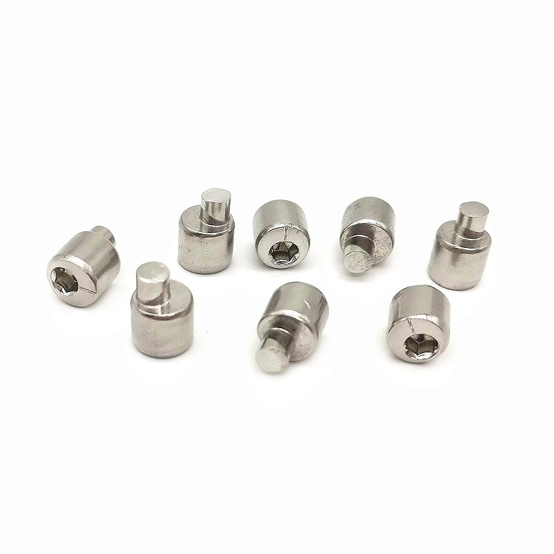 304 Stainless Steel Eccentric Nail Non Standard Rivet Hexagon Eccentric Riveting Nail