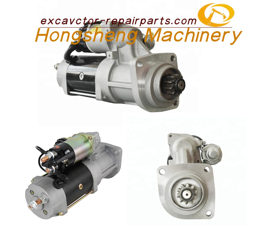 10461758 CST60609 6CT8.3 Cummins Starter Motor Hyundai ZE360 R360-7 24V 12T 8.5KW