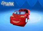 Fiberglass Double Players Kids Ride Moving Car Mobilization Game Machine