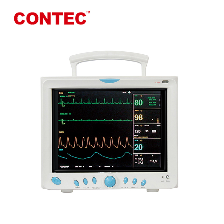 12.1'' TFT Color LCD Portable Multiparameter Monitor First Aid Devices