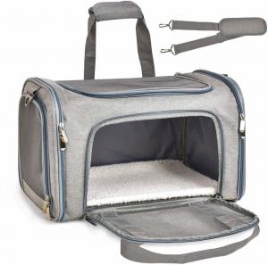 China Cat Carriers Dog Carrier Pet Carrier For Small Medium Cats Dogs Puppies Of 15 Lbs on sale
