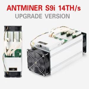 China BTC Antminer S9i 14th Secondhand 1350W 75dB With 10nm SAMSUNG ASIC Chip wholesale