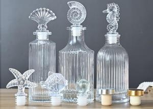China Aromatherapy Reed Fragrance 50ml Glass Diffuser Bottle With Stopper wholesale