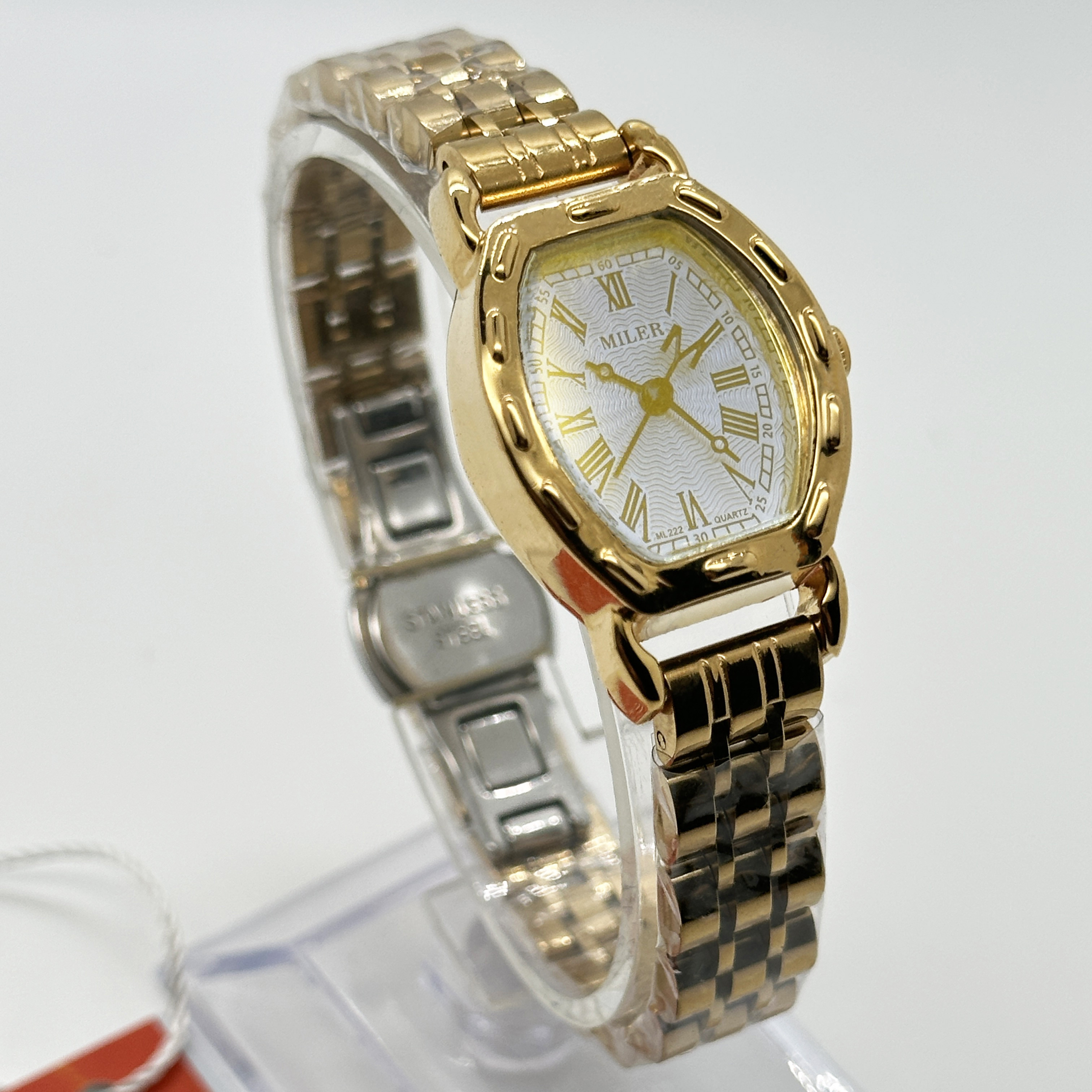 Factory Wholesale Fashionable and Elegant Quality Women Watches with Stainless Steel Strap Analog Luxury Watch