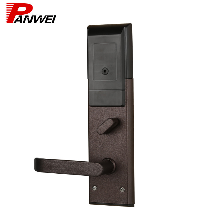 Panwei factory wholesale hotel lock access by RFID card with free software management