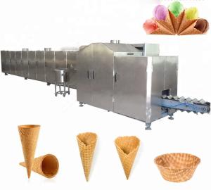China Food Factory Industrial 5000pcs/H Rolled Sugar Cone Machine wholesale