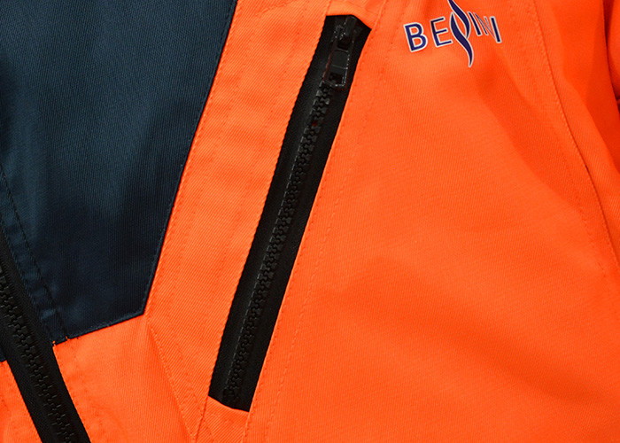 Flame Retardant Outdoor Work Clothes For Factory , Power Grid Use