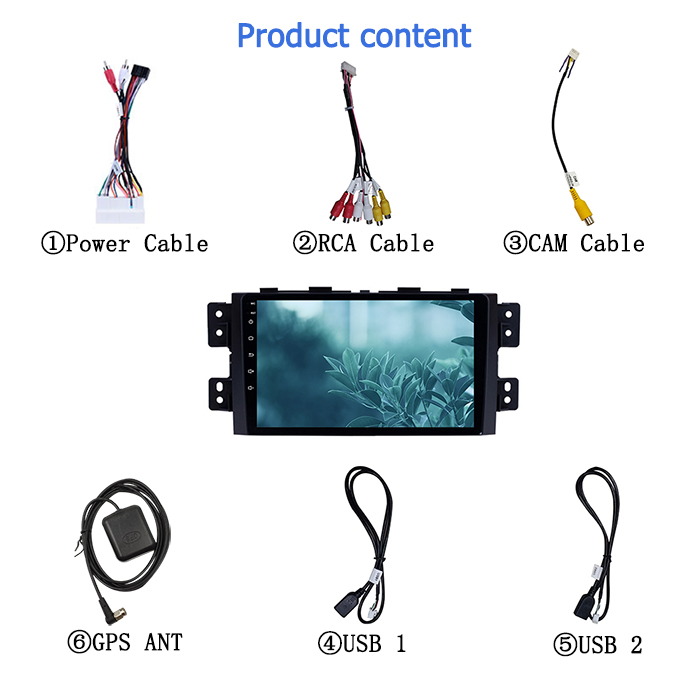 Aux Wifi Kia Car Stereo Obd2 Dvd Player For KIA Borrego Mohave 2008-2016