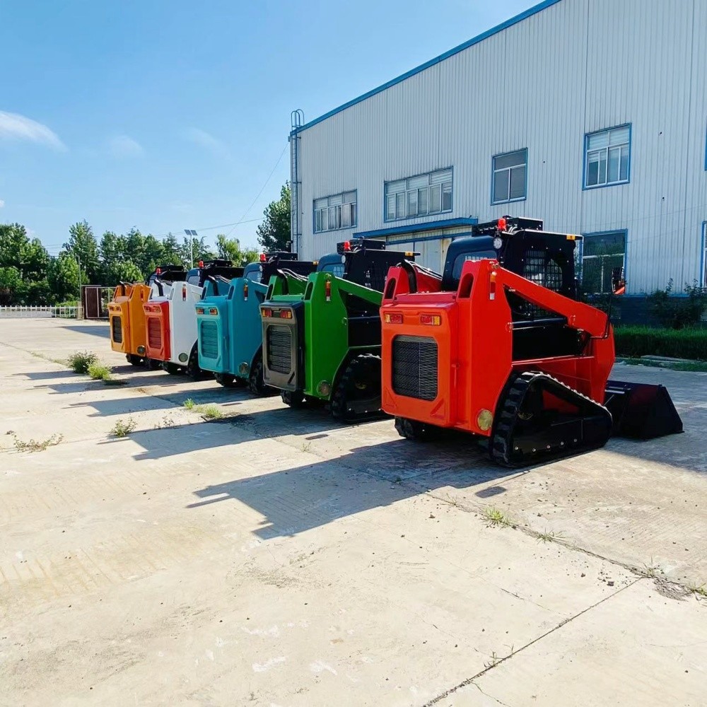 2.8ton With Factory Price Selling Skid Steer Loader High Efficiency With Powerful Engine And Low Price