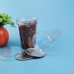 PET Alu Easy Open FDA 800ml Plastic Food Jars