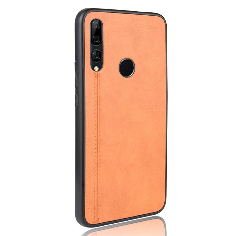 Sports Design Style Thin Soft Tpu Litchi Grain Flexible Slim Thin PU for Honor Phone Case
