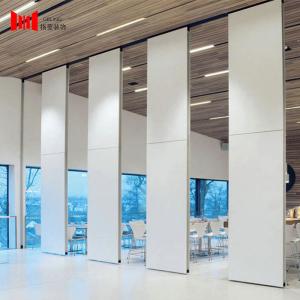 China 110mm Soundproof Movable Room Partition Aluminum Frame Fabric Surface wholesale