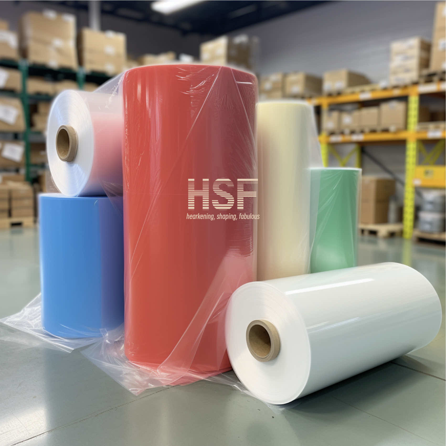 Opaque White 120 micron High Density Polyethylene Film Water And Moisture Resistance