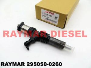 China DENSO Genuine common rail fuel injector 295050-0260 for MITSUBISHI 6M60 EURO 5 ME306476 wholesale
