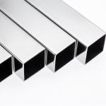 End 50x50 Stainless Steel Pipe Rectangular Tubing Metal Square Tube
