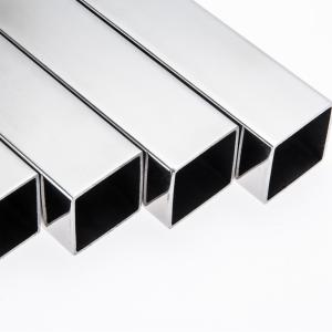 China End 50x50 Stainless Steel Pipe Rectangular Tubing Metal Square Tube wholesale