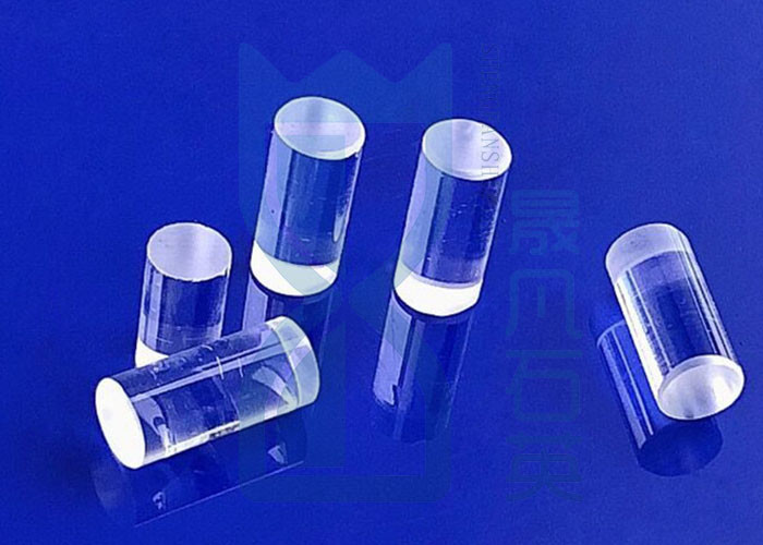Customized Diameter Clear Fused Quartz Glass Rod High Precision Optical Quartz Glass Light Guide Rod