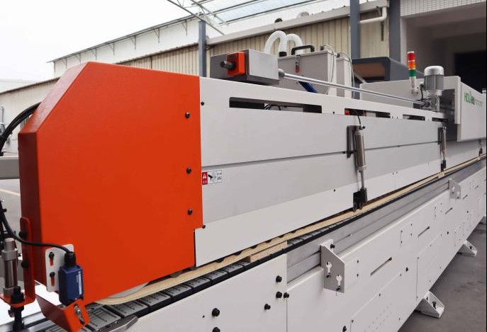 29.97kw HQ523J Edge Banding Machine Fast Gluing Melting System Banding Machines
