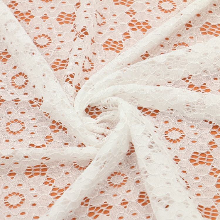 Garment Accessories Diy Stretch Cord Lace Fabric
