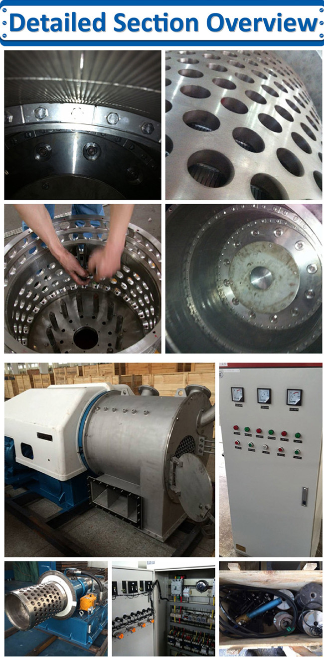 Automatic Discharge Separator - Centrifuge For Salt Dewatering / Processing