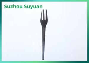 China Black Eco Friendly Disposable Tableware , Environmentally Friendly Forks wholesale