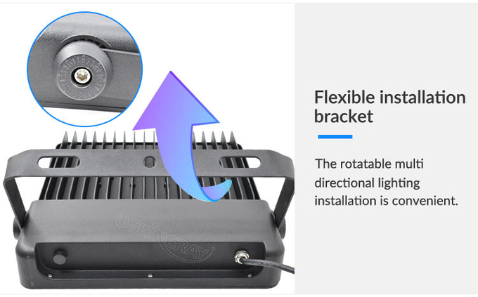 150lm/W 50W External Flood Lights Outdoor Spotlights For House Billboard