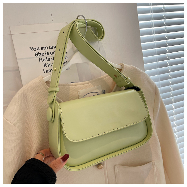 Main Material PU Women's Satchel Brans Handbag Fashion Luxury Shoulder Bag for Dating