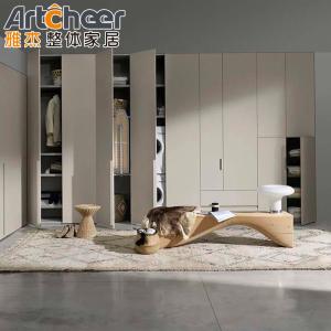 China NO Folded Durable Luxury Walk In Closet Storage Wardrobe Interior Design Services wholesale
