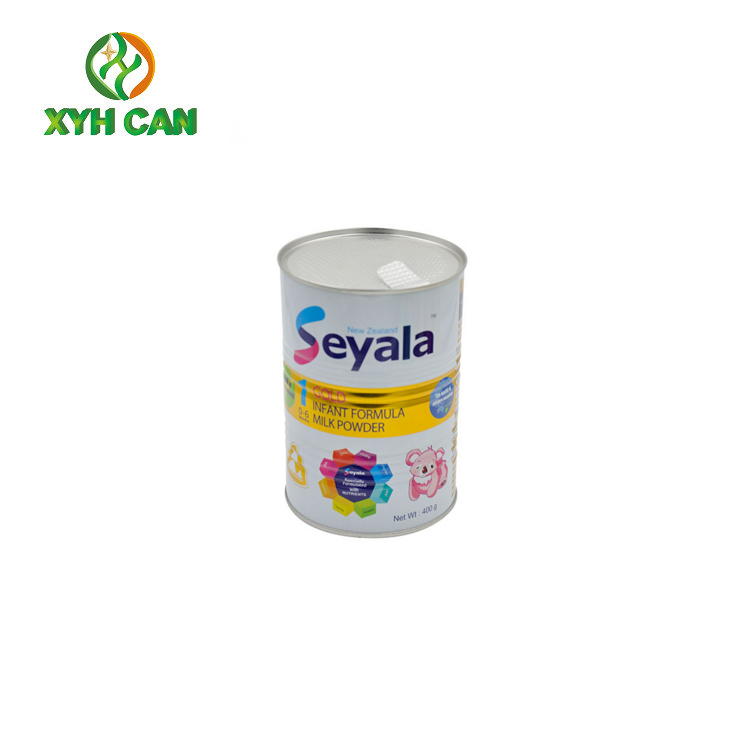Food Tin Can Airtight Nutrition Powder Packaging 0.23mm Tinplate Tins